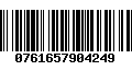 Código de Barras 0761657904249