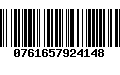 Código de Barras 0761657924148