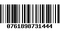 Código de Barras 0761898731444