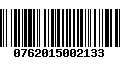 Código de Barras 0762015002133