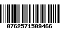 Código de Barras 0762571509466