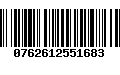 Código de Barras 0762612551683