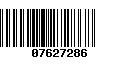 Código de Barras 07627286