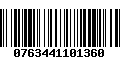 Código de Barras 0763441101360