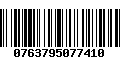 Código de Barras 0763795077410