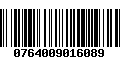 Código de Barras 0764009016089