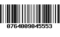 Código de Barras 0764009045553