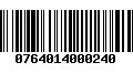 Código de Barras 0764014000240