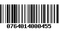 Código de Barras 0764014000455