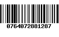 Código de Barras 0764072881287