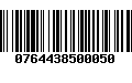 Código de Barras 0764438500050