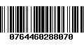 Código de Barras 0764460288070