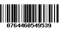 Código de Barras 0764460549539