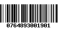 Código de Barras 0764893001901