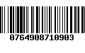 Código de Barras 0764908710903
