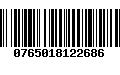 Código de Barras 0765018122686