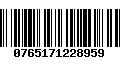 Código de Barras 0765171228959