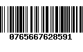 Código de Barras 0765667628591