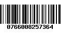 Código de Barras 0766008257364