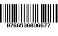 Código de Barras 0766536036677