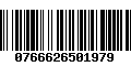 Código de Barras 0766626501979