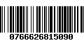 Código de Barras 0766626815090