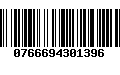 Código de Barras 0766694301396