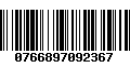 Código de Barras 0766897092367