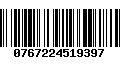Código de Barras 0767224519397