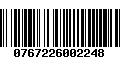 Código de Barras 0767226002248