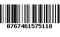 Código de Barras 0767461575118