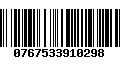 Código de Barras 0767533910298