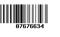 Código de Barras 07676634