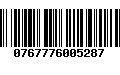 Código de Barras 0767776005287