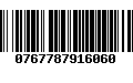 Código de Barras 0767787916060