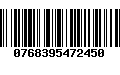 Código de Barras 0768395472450