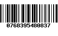 Código de Barras 0768395480837