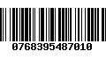 Código de Barras 0768395487010