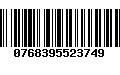 Código de Barras 0768395523749