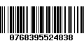 Código de Barras 0768395524838