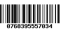 Código de Barras 0768395557034