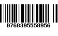 Código de Barras 0768395558956