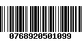 Código de Barras 0768920501099