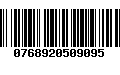 Código de Barras 0768920509095