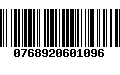Código de Barras 0768920601096