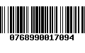 Código de Barras 0768990017094