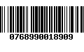 Código de Barras 0768990018909