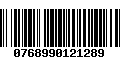 Código de Barras 0768990121289