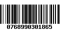 Código de Barras 0768990301865
