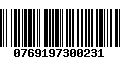 Código de Barras 0769197300231